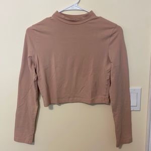 Turtle neck Crop Top from Charlotte Russe